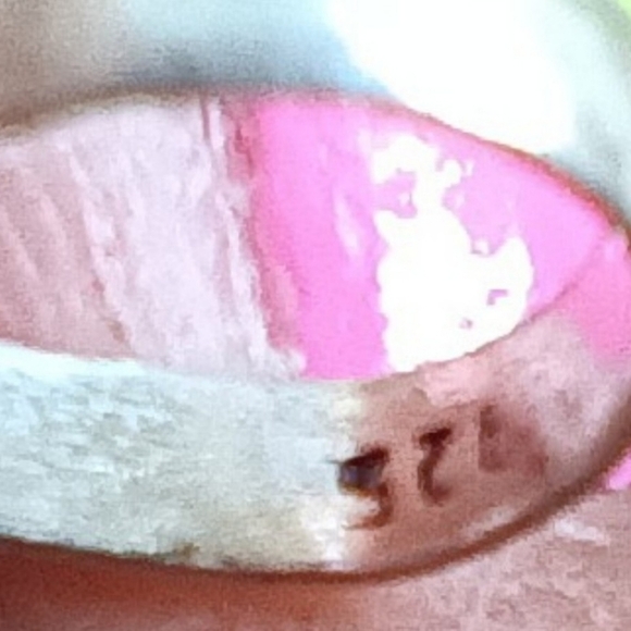 🩵 Genuine Larimar Gemstone Ring Sterling Silver 925 Stamped - Picture 7 of 7